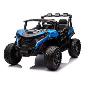 Elektrinis vaikiškas bagis OBSERVER su tėvu pulteliu 4x4 24V 800W (Mėlynas)